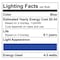 Luxrite A19 LED Edison Blue Light Bulb 4.5W 60W Equivalent Clear Glass E26 Base LR21723-1PK - alternate 8